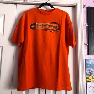 Vintage Harley Davidson Tee 🧡
